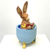 Anouk de Groot: Bathtime stories, keramiek, 25 x 16 x 13 cm. 325 euro