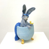 Anouk de Groot: Me and duck in a tub, keramiek, 24 x 15 x 15 cm. 325 euro