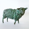 Arno Goossens: Texels schaap, brons 3/12, 12 x 18 x 9 cm. 750 euro
