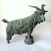 Arno Goossens: Landgeit, brons 3/12, 35 x 37 x 17 cm. 2.420 euro