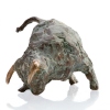 Arno Goossens: Stier middel, brons 5/12, 15 x 24 x 16 cm. 980 euro