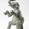 Arno Goossens: Olifant zittend, brons 1/12, 26 x 17 x 17 cm. 1.300 euro