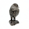 Barbara de Clercq: Dik vogeltje, brons, 11 x 7 x 7 cm. 650 euro