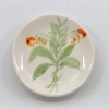 Barbara Guldenaar: Pampuslelie (2023) (onder)glazuur op aardewerk, Ø10,5 cm. 45 euro