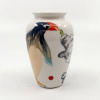 Barbara Guldenaar: Vogel en oogst III (2025) (onder)glazuur op aardewerk, 10,5 x 6 x 6 cm. 85 euro
