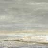 Brenda van der Zee: Land-Art panorama, olieverf/mixed media op paneel, 30 x 122 cm. 995 euro