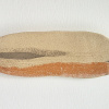 Cecil Kemperink: Texelslandschap II (2026), keramiek, 9 x 24 x 1,5 cm. 190 euro