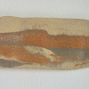 Cecil Kemperink: Texelslandschap III (2026), keramiek, 10 x 23 x 1,5 cm. 190 euro