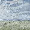 De Schorren (2021) linosnede (oplage 20) 15 x 14,5 cm