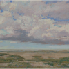 Dimitri Feenstra: De Wadden, gouache op papier, 48 x 68 cm. 475 euro