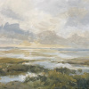 Dimitri Feenstra: Open horizon (2026), acryl op paneel, 23 x 33 cm. 295 euro