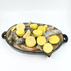 Edith Madou: Loaded with lemons, keramiek, 8 x 37 x 20 cm. 295 euro