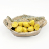 Edith Madou: Fresh Together, keramiek, 7 x 16 x 10 cm. 175 euro