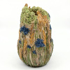 Gerrie Lulof: Korenbloemen (2026), aardewerk, 19 x 11 x 11 cm. 225 euro
