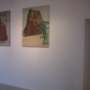 Hein Vandervoort; inrichting van de expositie in Galerie Posthuys (najaar 2013)