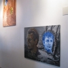Hein Vandervoort; inrichting van de expositie in Galerie Posthuys (najaar 2013)
