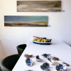 Brenda van der Zee (schilderijen), Edith Madou (keramiek) en Zeeuws Blauw (oesters) in TEXELS LANDSCHAP (zomer 2026)