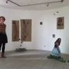 3 juni 2013: Marit Dik heeft haar installatie Who Will Love A Little Sparrow? ingericht.