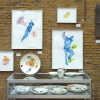 Reprise van de 4e HARINGtentoonstelling in Galerie Posthuys. Te zien t/m 28 juli 2013. Op deze foto werken van Laura Hoek en Gertjan Scholte-Albers.