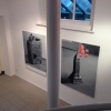Hein Vandervoort; inrichting van de expositie in Galerie Posthuys (najaar 2013)