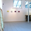 Inrichten van de expositie met werk van Jolanda van Gennip, woensdag 3 april 2013.