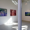 Achterwand met drie werken van Hans Mutsers (voorjaar 2017)