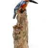 Gerrie Lulof: IJsvogel (2026), aardewerk, 25 x 12 x 11 cm. 225 euro