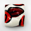 Gert de Mulder: Wall piece, aardewerk, 18 x 15 x 7 cm. 60 euro