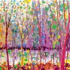 Gertjan Scholte-Albers: City park autumn (2022) olieverf op doek, 75 x 150 cm. 2.200 euro