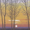 Grietje Postma: 2023-IV, houtdruk opl.35, 35 x 28 cm. 250 euro