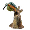 Gerrie Lulof: IJsvogel (2026), aardewerk, 19 x 16 x 13 cm. 225 euro