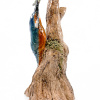 Gerrie Lulof: IJsvogel (2026), aardewerk, 26 x 13 x 11 cm. 225 euro