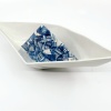 Jacqueline Tijssen: Delfts blauwe boot, porselein, 10 x 31 x 13 cm. 100 euro