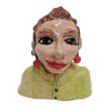Jeannet Klement: Portret kersenoorbellen 2 (2025), keramiek, 13 x 12 x 8 cm. 195 euro