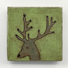 Kathja Smits: Hert (2025), steengoed, 15,5 x 16 x 3 cm. 150 euro