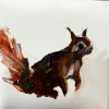 Laura Hoek: Eekhoorn (2026), olieverf op papier, 7 x 7 cm. 47,50 euro