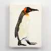 Laura Hoek: Pinguïn (2024), acrylinkt op papier, 8 x 6 cm. 32,50 euro