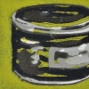 Pot inkt (2011) linodruk (oplage 8) 15 x 20 cm