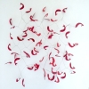 Rode visjes (2017) papier en draad, 38 x 33 x 13 cm