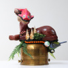 Marianne van Heeswijk: Just Relax, mixed media, 37 x 37 x 25 cm. 895 euro