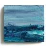 Marieke Peters: Two worlds united, mixed media op hout, 16,5 x 18 cm. 380 euro