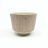 Marin Jansen: Clay Collection Basic CUP wijd, steengoed, 6 x Ø8 cm. 15 euro