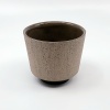 Marin Jansen: Clay Collection T-CUP wijd, steengoed, 8 x Ø8,5 cm. 20,50 euro
