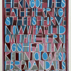 Maurice Christo van Meijel: King of the sea (2026), reductie linodruk (unica) 40 x 30 cm. 100 euro