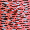 Maurice Christo van Meijel: Haring IV (2024) monoprint, 53 x 43 cm. 200 euro