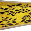 Maurice Christo van Meijel: Aquarium II (2026) monoprint op perspex, 26 x 52,5 cm. 325 euro