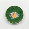 Maurice Christo van Meijel: Bloem (2026), (onder)glazuur op aardewerk, Ø10 cm. 45 euro