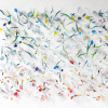 Maurice Christo van Meijel: Tulp (2026), drukinkt op kunststof en draad, 95 x 115 x 15 cm. 2.400 euro