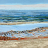 Maurice Christo van Meijel: Noordzee (20 VII 2021 B), pastel, 33 x 43 cm. 250 euro