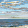 Maurice Christo van Meijel: Noordzee (23 VIII 2023 D), pastel, 33 x 43 cm. 250 euro